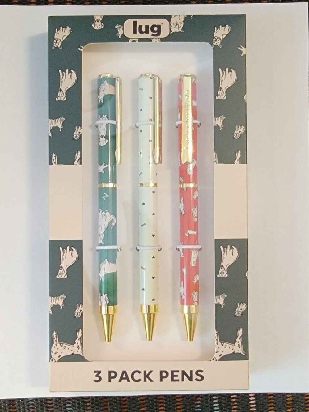 Lug Pens Woof Green NIB